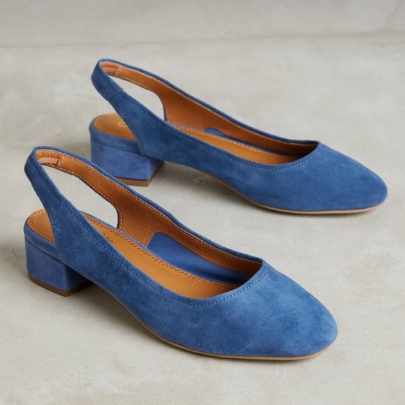 Seychelles Shoes - Seychelles Electric Blue Slingbacks